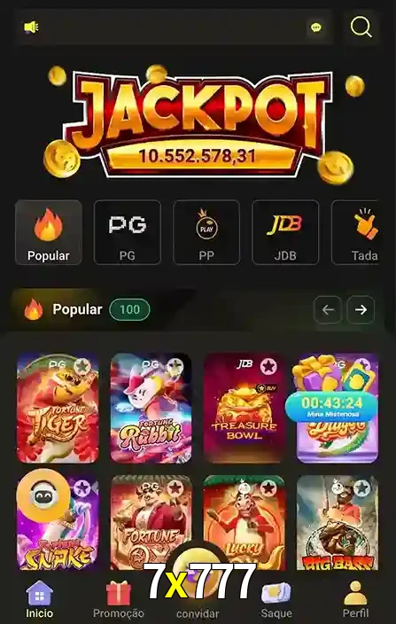 Promoções Especiais no 7x777 App